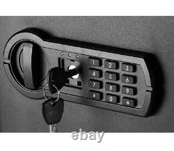Basics Steel Home Security Safe with Programmable Keypad Secure Documents, Jew