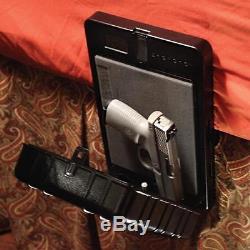 Bedside Handgun / Firearm Safe Biometric Fingerprint Sensor FREE BONUS ALARM