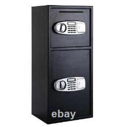 Best Home Safe Box Digital Electronic Lock Fireproof Money Gun Office Security