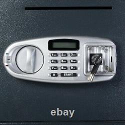 Best Home Safe Box Digital Electronic Lock Fireproof Money Gun Office Security