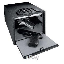 Biometric Fingerprint Pistol Gun Safe Portable Handgun Safety Multi Vault Home