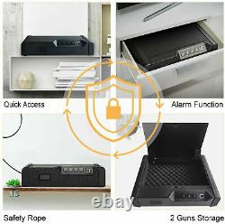 Biometric Fingerprint Pistol Safe Box Handgun Gun Security Storage Digit Lock