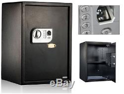 Biometric Fingerprint Safe Box Combination Password Lock Gun Vault Office Home
