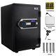 Biometric Firearm Lock Gun Cabinet Safe Fast Acccess Home Office Securty Protect