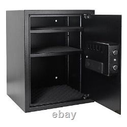 Biometric Firearm Lock Gun Cabinet Safe Fast Acccess Home Office Securty Protect