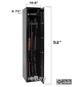 Biometric Gun Rifle Safe Electronic Lock Fingerprint Cabinet Firearm Storage New