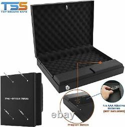 Biometric Gun Safe Box Lock Pistol Vault Firearm Best Quality Fingerprint (2)