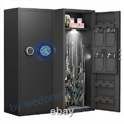 Biometric safe, dual alarm, firearm safe, fireproof safe, fingerprint safe