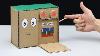 Build Personal Safe With Combination Lock From Cardboard