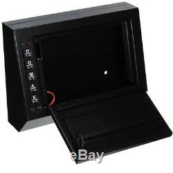 Car Gun Safe Auto Vehicle Electronic Locking Programmable Vault Pistol Lock Box