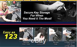 Car Stash Box Secret Compartment Hitchsafe Combination Lock diversion Safe Key