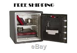 Combination Fireproof Safe Home Sentry Security Fire Chest Lock Gun Cash Office