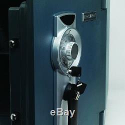 Combination Safe Deposit Box Fireproof Waterproof For Home Cash Jewelry Files