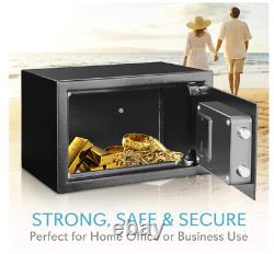 Compact Safe Lock Box, Safes, Money Locker Digital Safety Boxes withCombination Lock