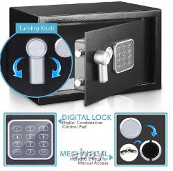 Compact Safe Lock Box, Safes, Money Locker Digital Safety Boxes withCombination Lock