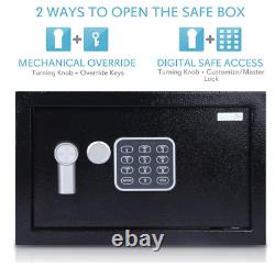 Compact Safe Lock Box, Safes, Money Locker Digital Safety Boxes withCombination Lock