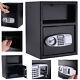 Costway Digital Safe Box Depository Drop Deposit Front Load Cash Vault Lock Home