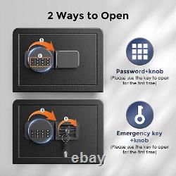 DIOSMIO Money Safes Box Keypad Lock Security Office Home Hotel Digital Gun Safes