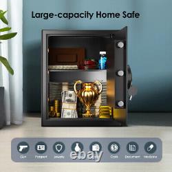 DIOSMIO Safe Box Digital 2.5 Cu. Ft Home Office Security Extrenal Battery Box Set