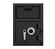Depository Cash Vault Steel Safe Storage Drop Box With Combination Lock 20x14x14