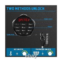 Depository Drop Safe, Deposit Cash Lock with Electronic Keypad Combination &