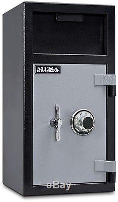 Depository Safe Front Loading Commercial Box Combination Lock Cash Drop Security