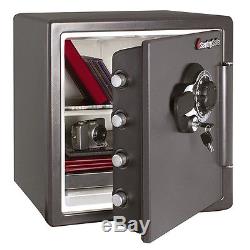 Dial Combination Security Safe Storage Box Big Bolt Lock Fire Water Resistant
