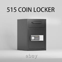 Digital Depository Safe Drop Safe with 3 reinforced solid steel locks5j