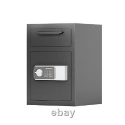 Digital Depository Safe Drop Safe with 3 reinforced solid steel locks5j