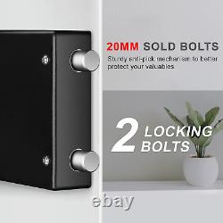 Digital Keypad Safe Box, 1.8 Cubic Feet Home Safe with Removable Shelf, Lock Saf