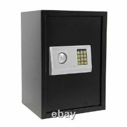 Digital Keypad Safe Box Jewel Cash Combination Lock Home Office Hotel with Kesys