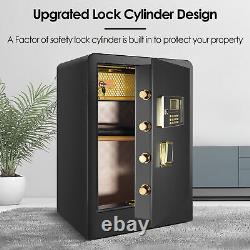 Digital Safe Box 4.0Cub Extra Large Cabinet for Home Security with KeyPad Lock