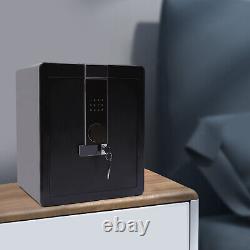 Digital Safe Box Keypad Lock Security With Emergency Power Box Home Cash Safe