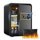Diosmio Fingerprint 2.5cub Fireproof Safe Box Digital Security Lock Home Office