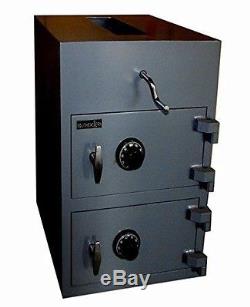 Double Door Depository Safe Box UL Group 2 Combination Lock