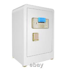 Double Safety Key Lock Lockbox 3.2 cub Safe Box Fireproof Security Home Office