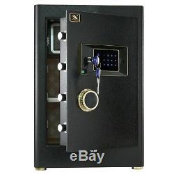 Electroni Digital Safe Combination Cash Box Lock Safety Deposit Small Drawer Gun