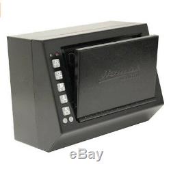 Electronic Access Pistol Box Small Handgun Safe Vault Organizer Lock Home Office