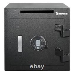 Electronic Code Depository Security Safe Box Keypad Lock Home Office Gun Jewelry