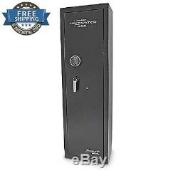 Electronic Gun Safe Rifle Storage 8 Shotgun Lock Box Security Cabinet Wall Mount