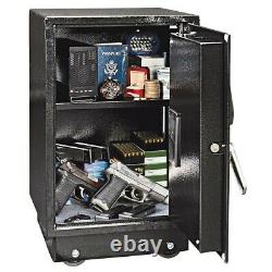 Electronic Lock Gun Floor Safe For House Home Office Protect Valuable Document