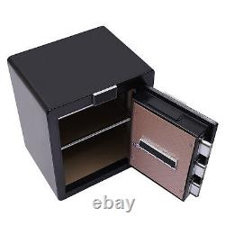 Electronic Lock Keypad Safe Box Home Security Gun Cash Emergency Power Box 45cm