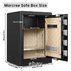 Electronic Safe 2.6 Cub Home Safe Box With Keypad Lock Office Hotel Money Safe
