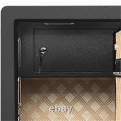 Electronic Safe 3.4 Cub Home Safe Box With Keypad Lock Office Hotel Money Safe