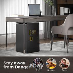 Electronic Safe 4.0 Cub Home Safe Box With Double Keypad Lock Office Hotel Money