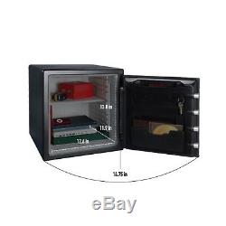 Electronic Security Combination Lock Box Safe Chest Fireproof Home Safety Box