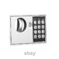 Electronic Wall Safe Lock Box Digital Keypad Combination Key Security Cash Safe