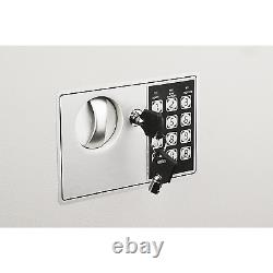 Electronic Wall Safe Lock Box Digital Keypad Combination Key Security Cash Safe