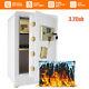 Extra Large 3.2cub Fireproof Safe Box Cabinet Double Lock &alarm Lockbox Home