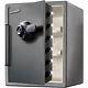 Extra Large Combo Safe Xxl Lock Box 2.0 Fireproof Bolts Floor Secure No Tax